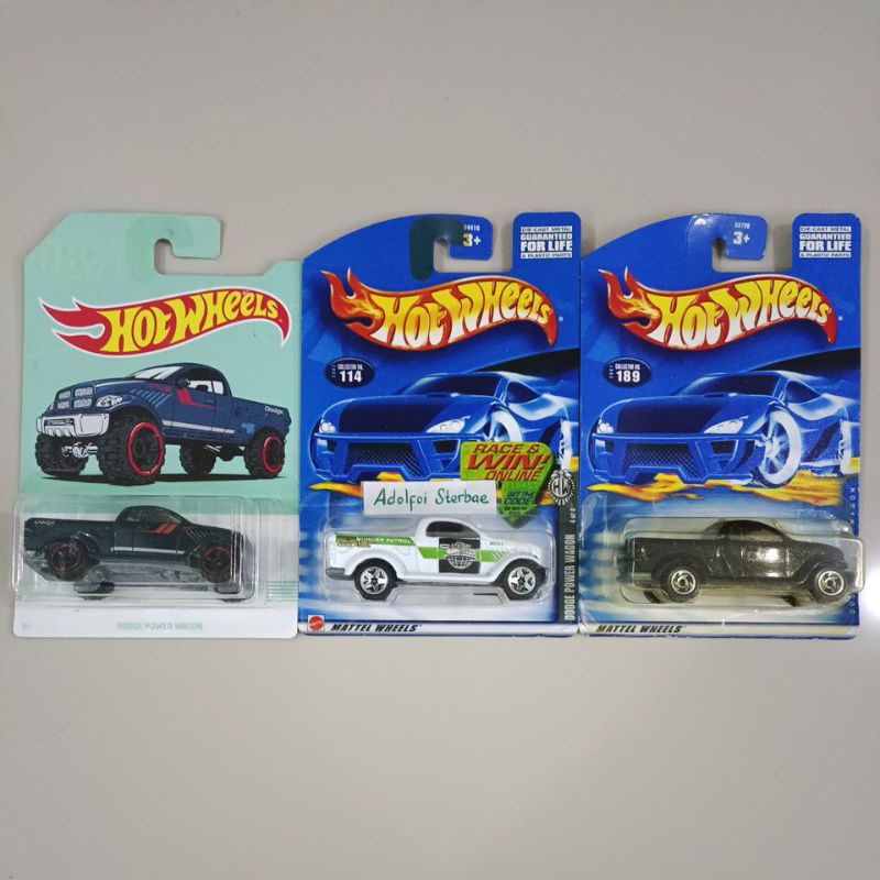 hotwheels hot wheels dodge power wagon BP border patrol planet edisi american pickup pick up trucks 