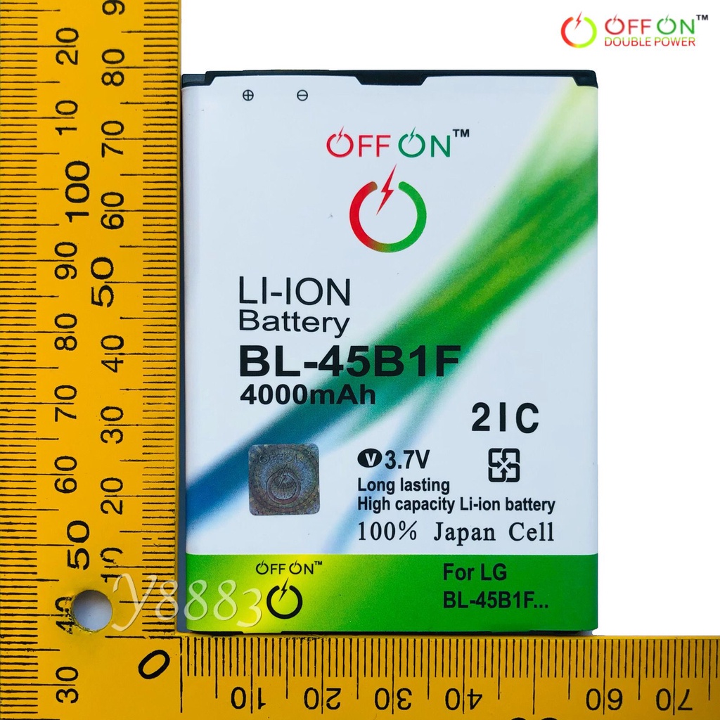 OFFON BL-45B1F Baterai Battery LG V10 / STYLUS 2 / K510 / K520 / K530 / K320 Batre BL45B1F Double Po