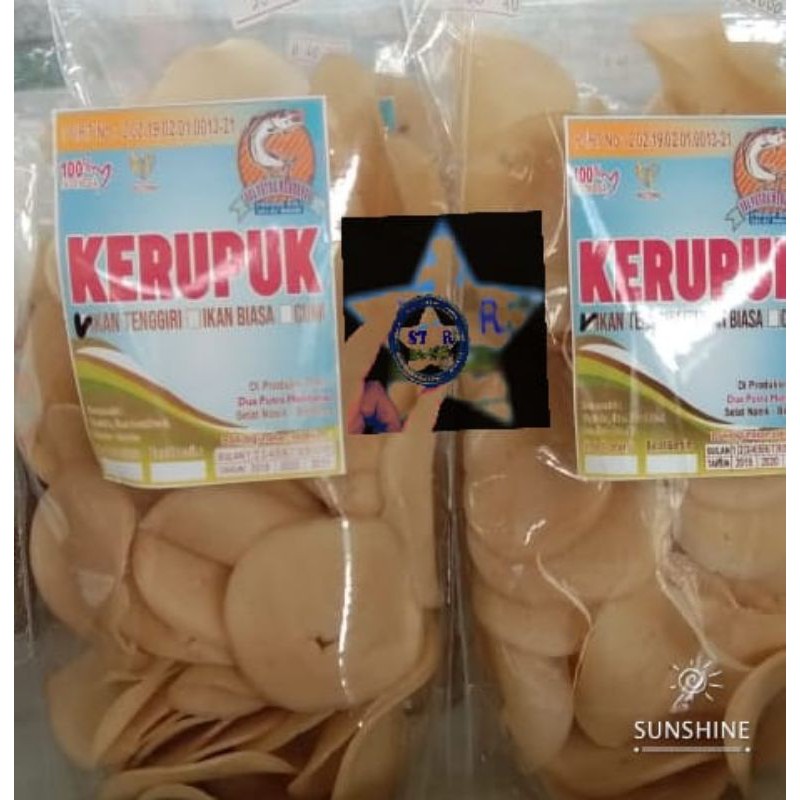 

Kerupuk mentah ikan tenggiri
