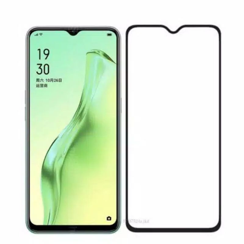 TEMPERED GLASS OPPO A31 FULL COVER KUALITAS PREMIUM 9H