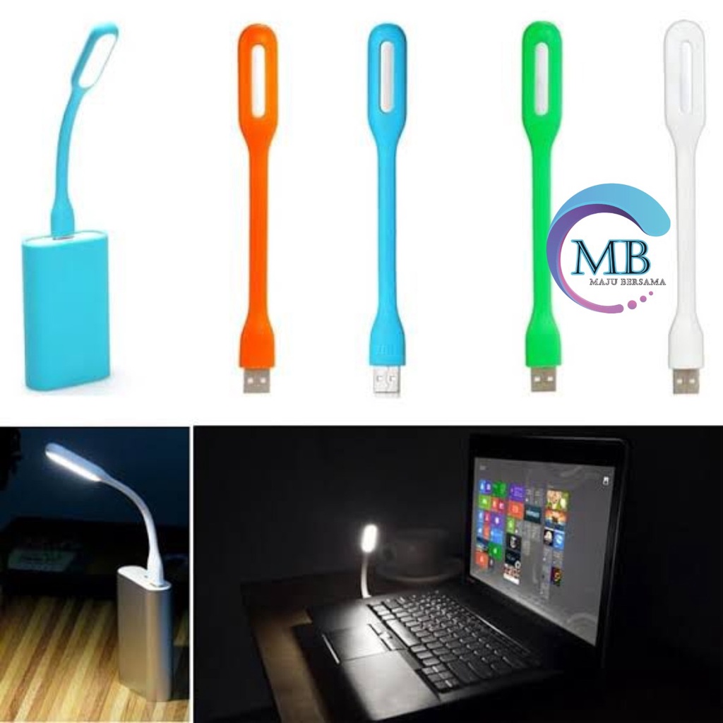 LAMPU LED SIKAT GIGI USB FLEXIBEL Emergensi/BACA/TIDUR/Emergeny Lamp TERANG NON PACKING ORIGINAL MB2420