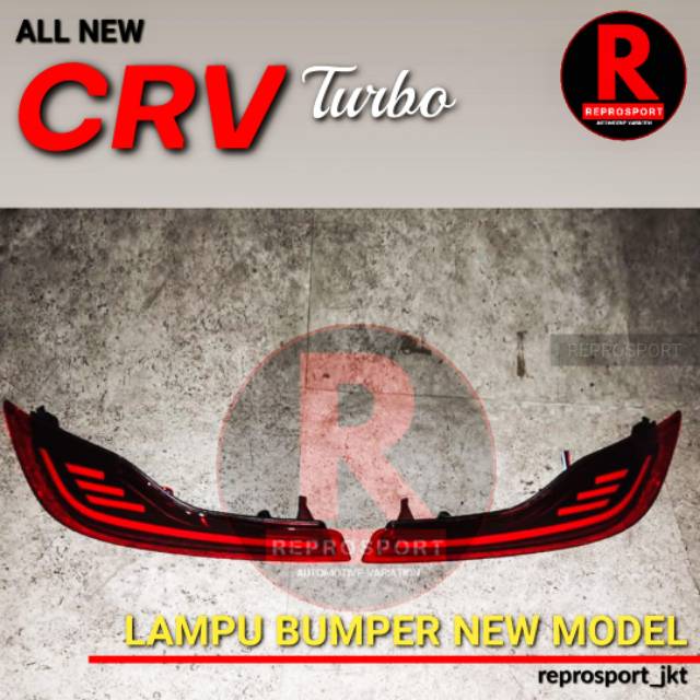 CRV TURBO LAMPU BUMPER NEW MODEL