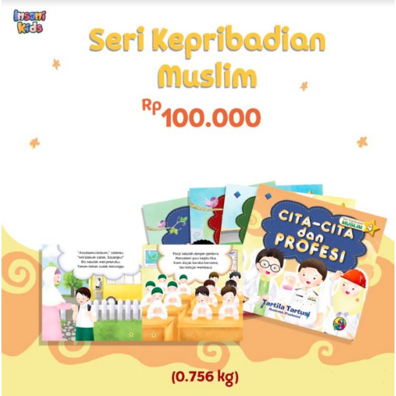 GIP - 1 Set Seri Kepribadian Muslim - Tartila Tartusi
