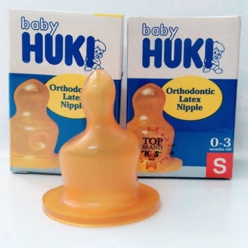 Huki Dot Orthodontic Latex Nipple