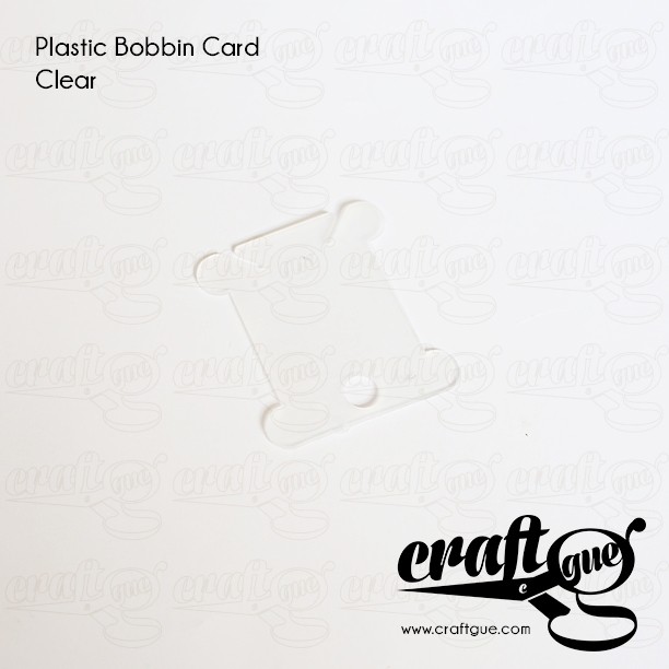 Plastic Bobbin Card/Kartu Gulung Benang Sulam