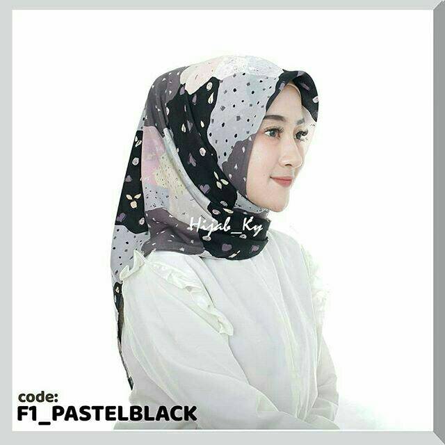 

F1 PASTEL BLACK HIJAB_KY