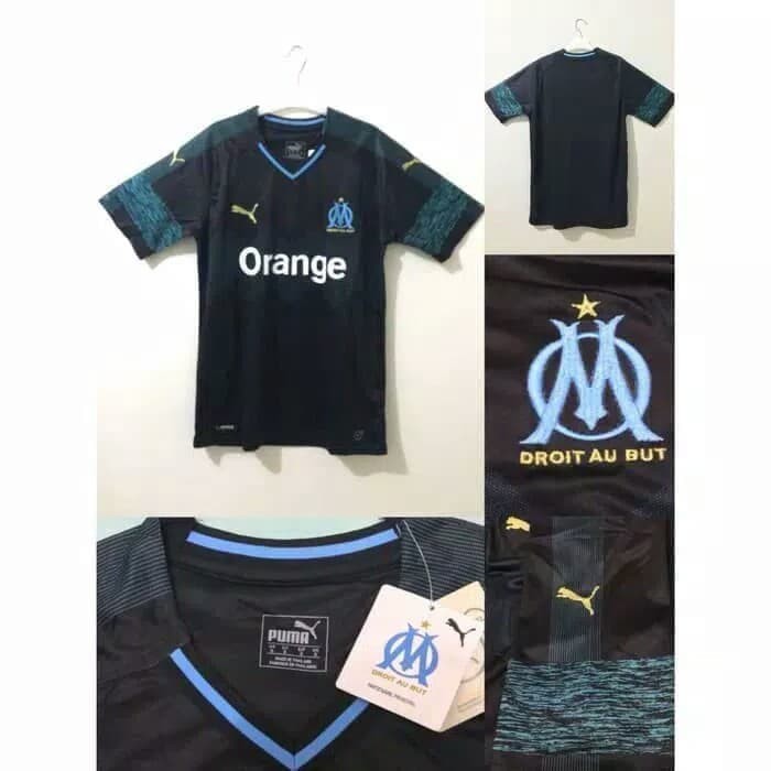 JERSEY BOLA MARSEILLE AWAY 3RD 2018/2019 GRADE ORI