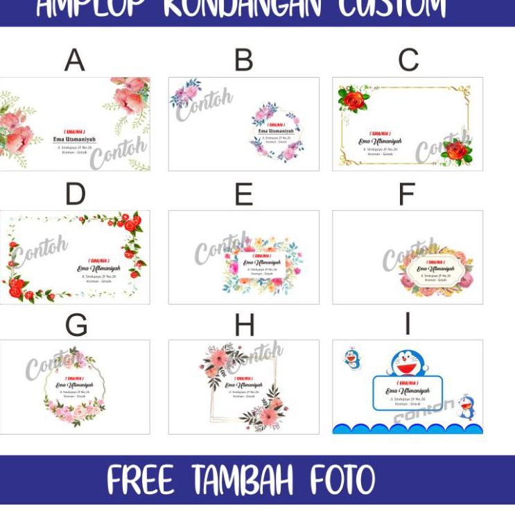 

Paling Diminati! amplop kondangan custom