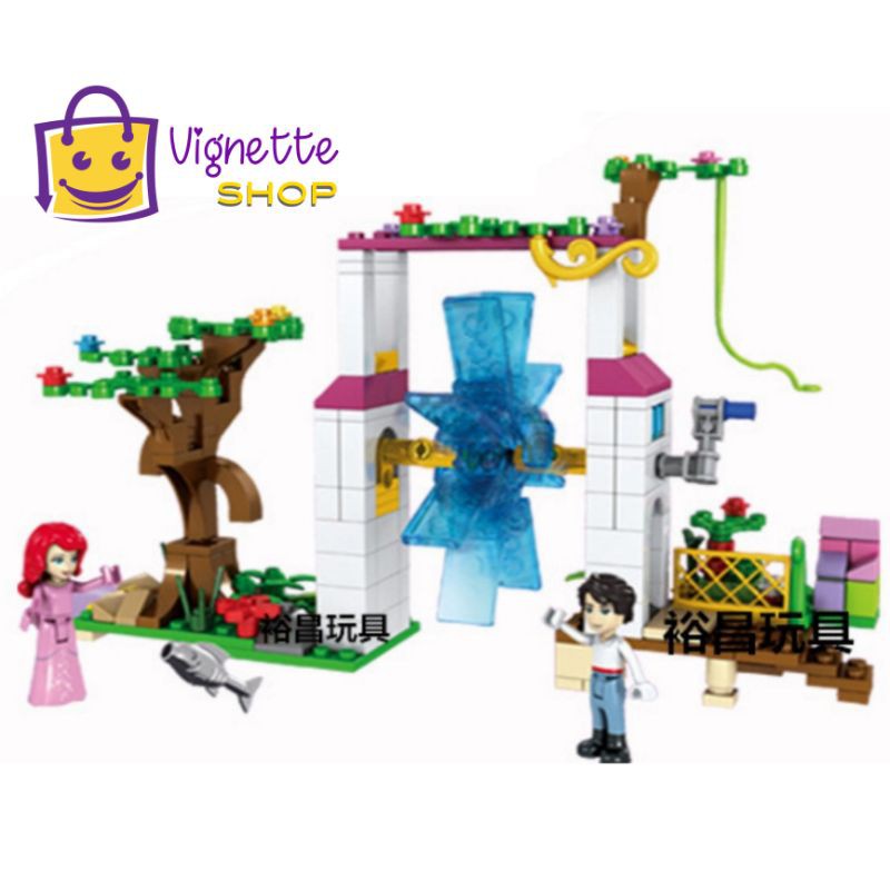 Brick Block Princess Mill Ariel Mermaid  SY967B | Mainan Anak Perempuan | Mainan Anak Set