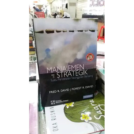 Jual Manajemen strategik Fred david Diskon