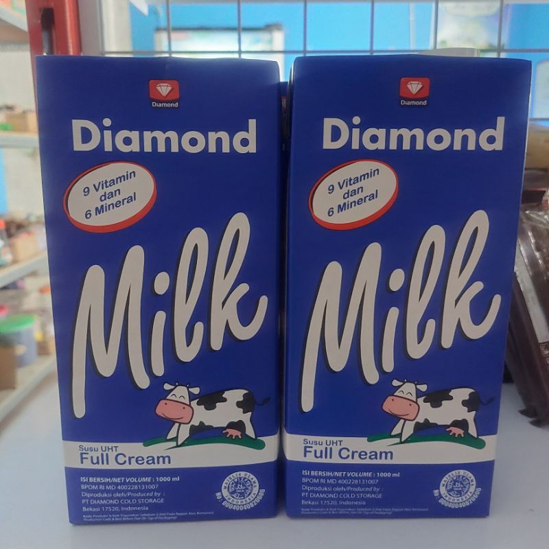 

Susus FULL CREAM 1Liter Diamond Milk UHT