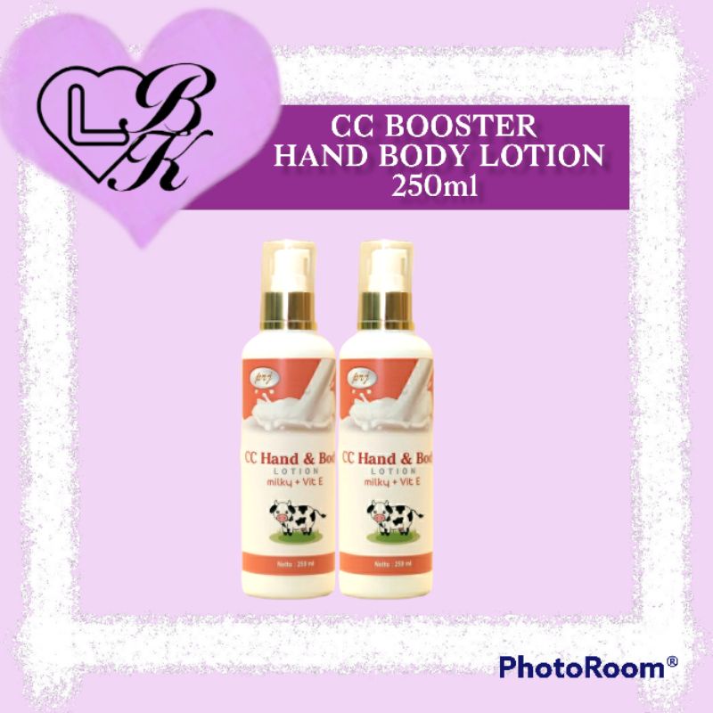 CC bosster body lotion whitening 250ml
