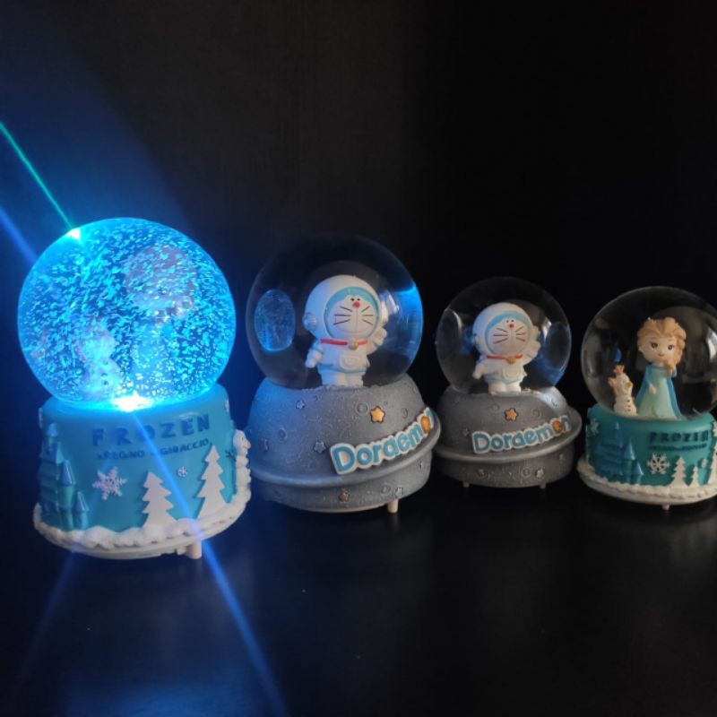 [ORGM] *Fitur Lengkap*Lampu Musik Snow Ball Otomatis Putar XL Frozen Unicorn