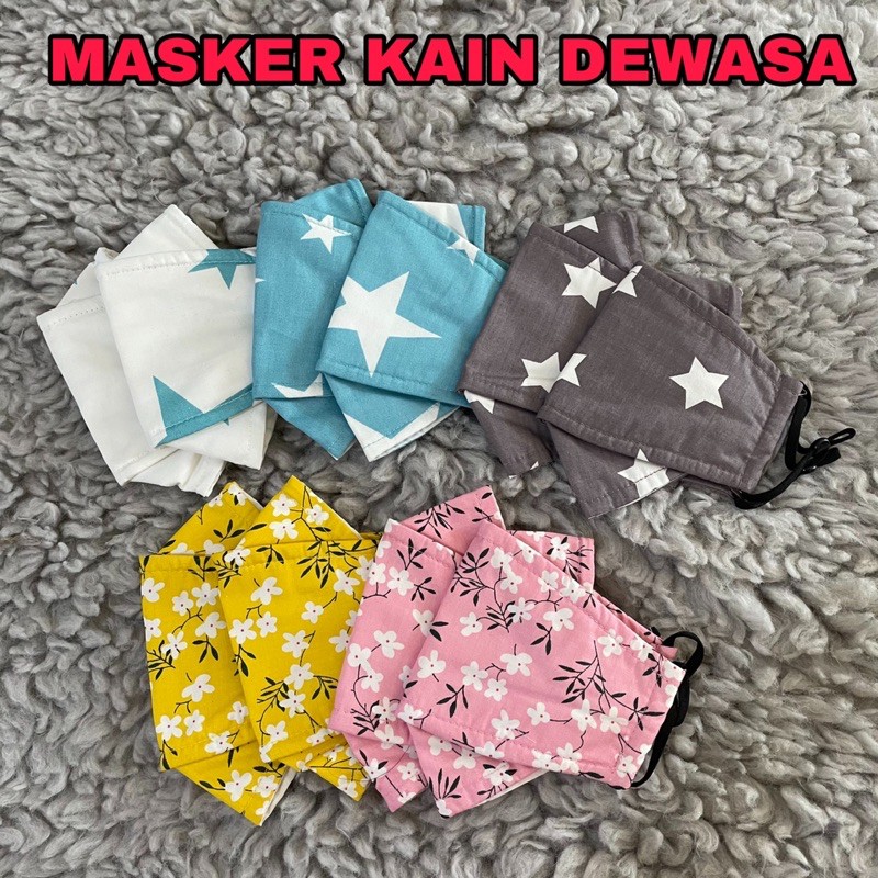 Masker Kain Dewasa Model KF94