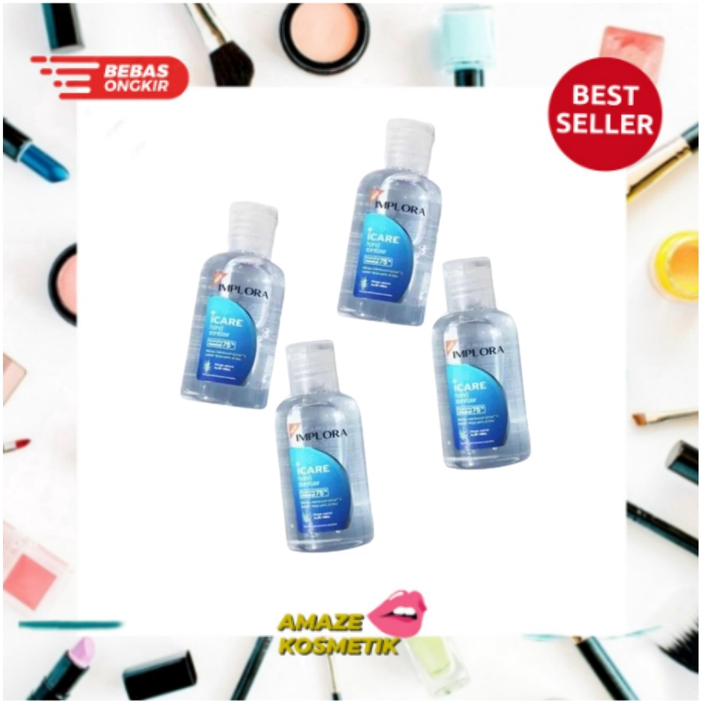 IMPLORA Icare Hand Sanitizer Gel 60 ml - Amaze Kosmetik