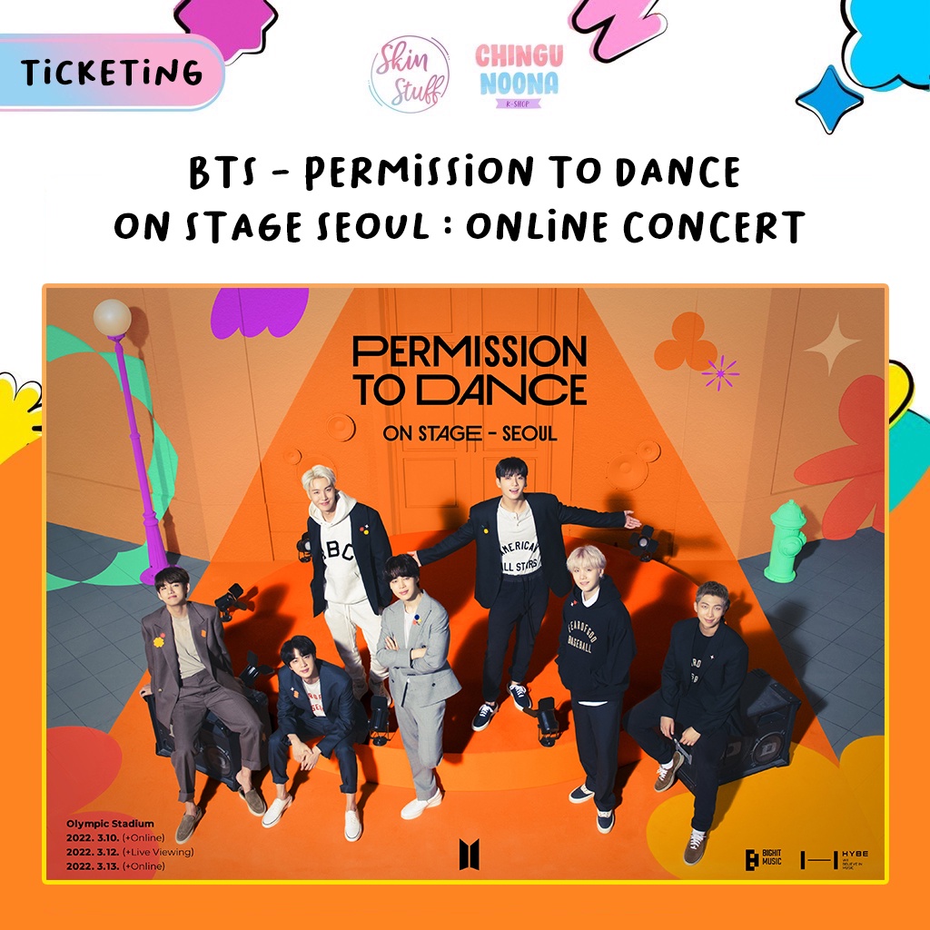 BTS PERMISSION TO DANCE ON STAGE SOUL ONLINE CONCERT FULL/SHARING(Tiket konser BTS PTD SEOUL, cek de
