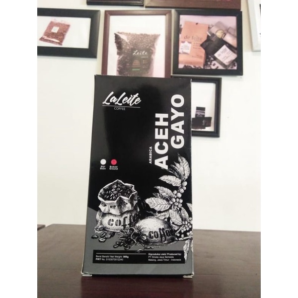 

ACEH GAYO ORIGINAL LALEITE COFFE KEMASAN 900 GRAM
