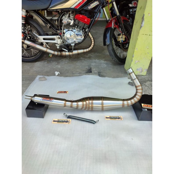 KNALPOT KOLONG PHYTON RX K RX KING RX S STAINLES BKJ ORIGINAL FULLSPEK