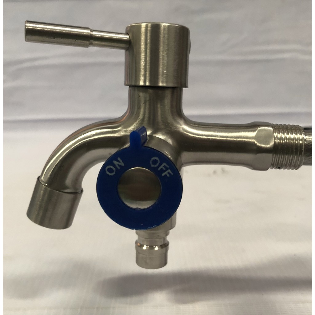 KERAN AIR CABANG TEMBOK KRAN CABANG STAINLESS SUS304 MOZILLA - 01946