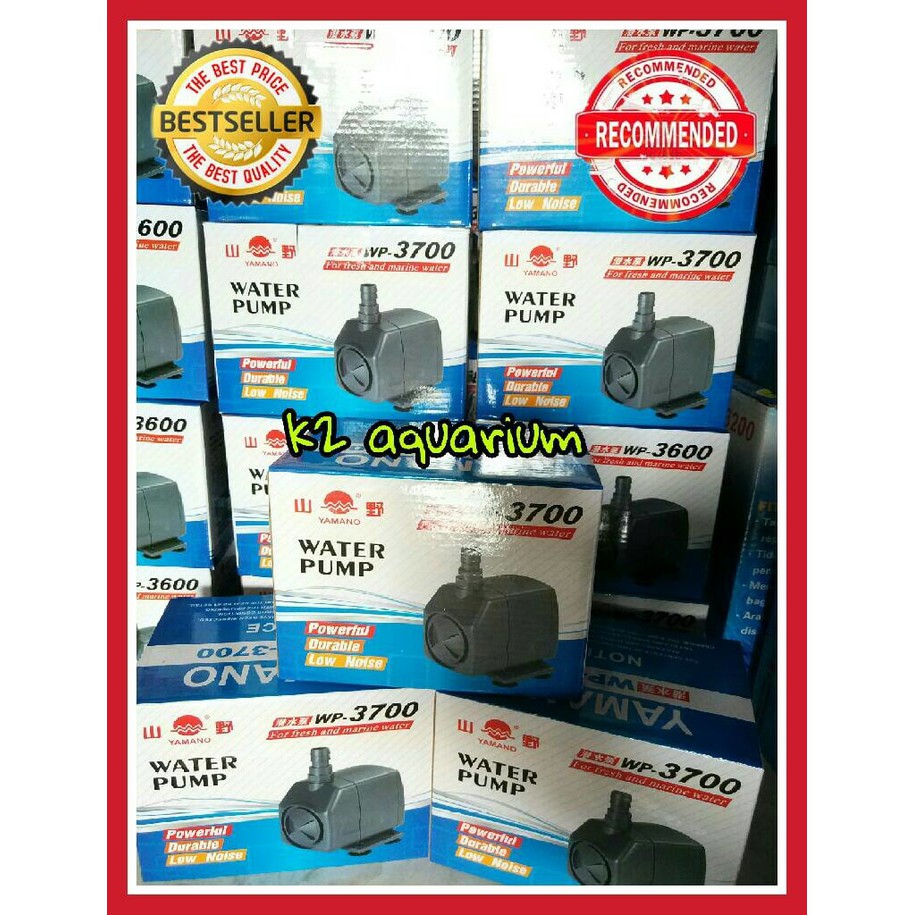 Pompa air yamano wp 3700 aquarium /pompa celup yamano 3700 aquarium
