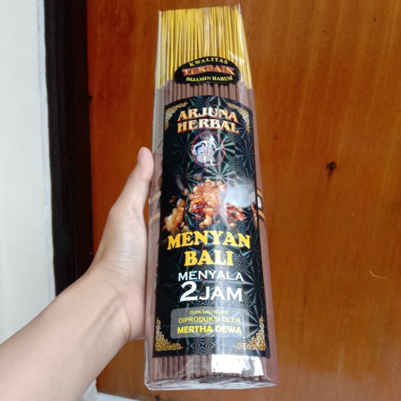 BEST SELLER!! Hio Dupa Wangi Arjuna Herbal Kemenyan / Menyan Bali Stik 32cm Kemasan 900gr