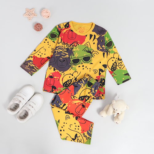 Set Piyama Anak Baju Tidur Anak Laki Baju Tidur