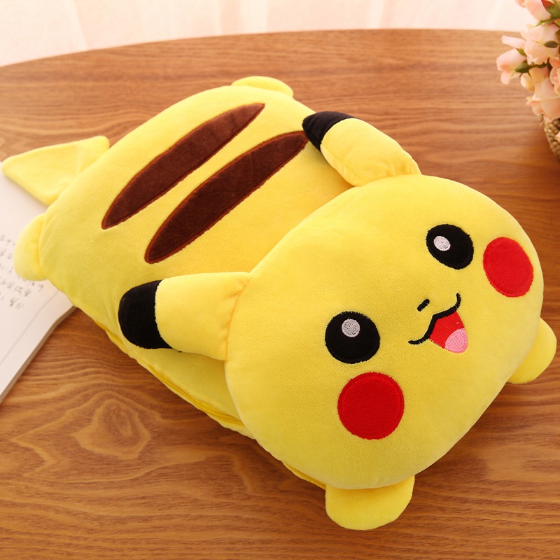 Boneka Bantal Selimut 3 in 1 Selimut Boneka Balmut Karakter Lucu Multifungsi Satu7an RT-48-BBS