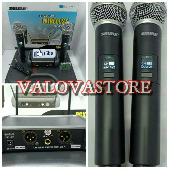 BEST QUALITY Mic Wireless Shure PGX 242 PGX242