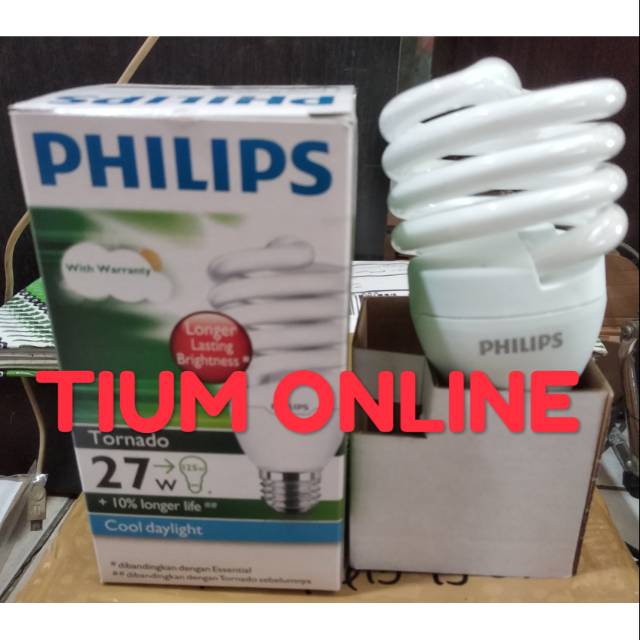 Lampu Philips Tornado 27Watt
