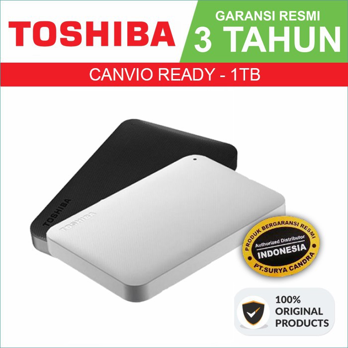 Hardisk External Toshiba 1TB I 2TB Canvio Basics USB 3.0