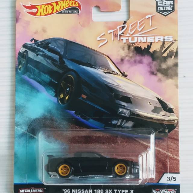 Hotwheels Street Tuners 96 Nissan 180 SX type X