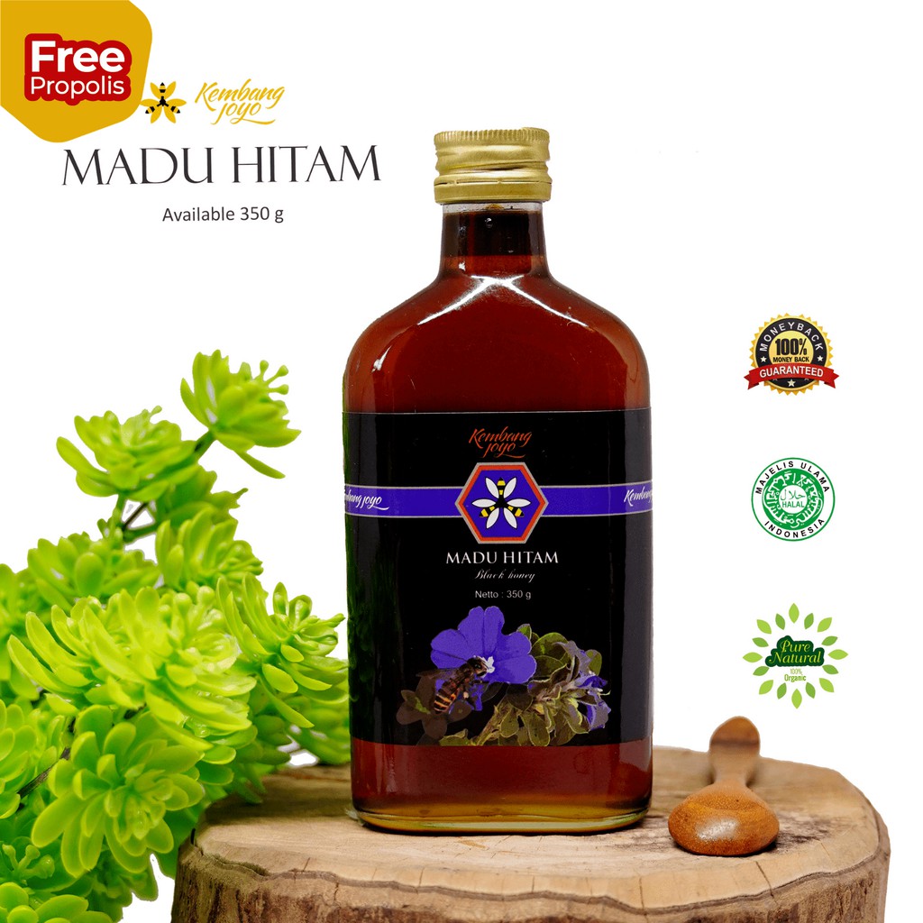 

Madu Kembang Joyo Madu hitam 350 gram - Free Ongkir