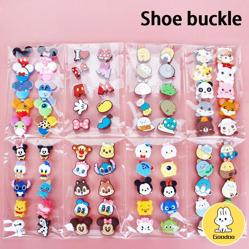 10pcs Pin Sandal Jibbitz Crocs Karakter Luar Angkasa Lucu Hiasan Sendal Kodok Charm Charms Stiker Pengait Cantolan Sepatu Croc -Doo