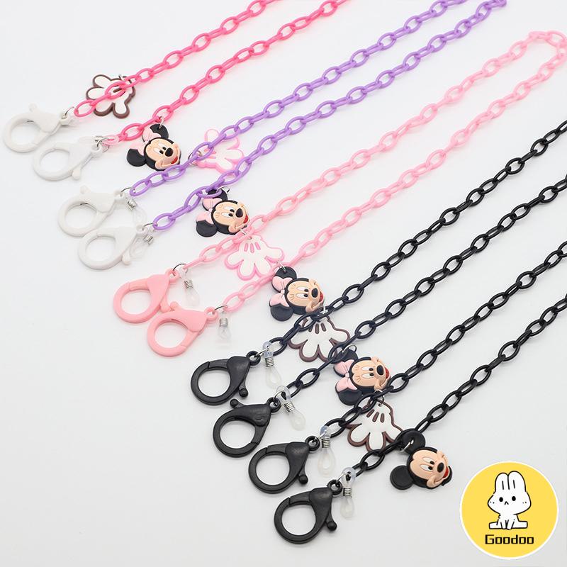 Tali Strap Masker Rantai Anak Laki Disney Mickey Mouse Hand / Kalung Strap Masker Korea -Doo