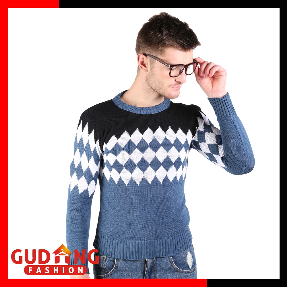 Sweater Rajut Pria - SWE 645