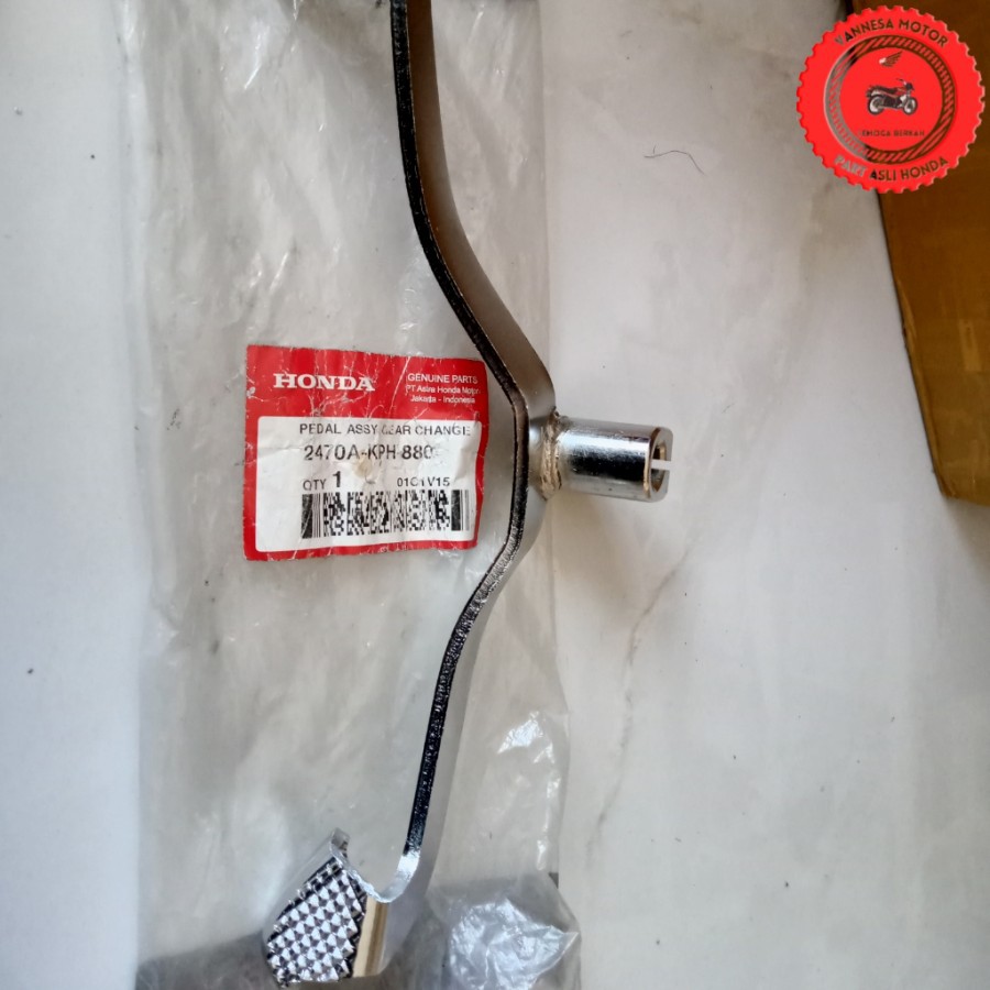 PEDAL VERSENELING KARISMA SUPRA X 125 ORI AHM 2470A-KPH-880
