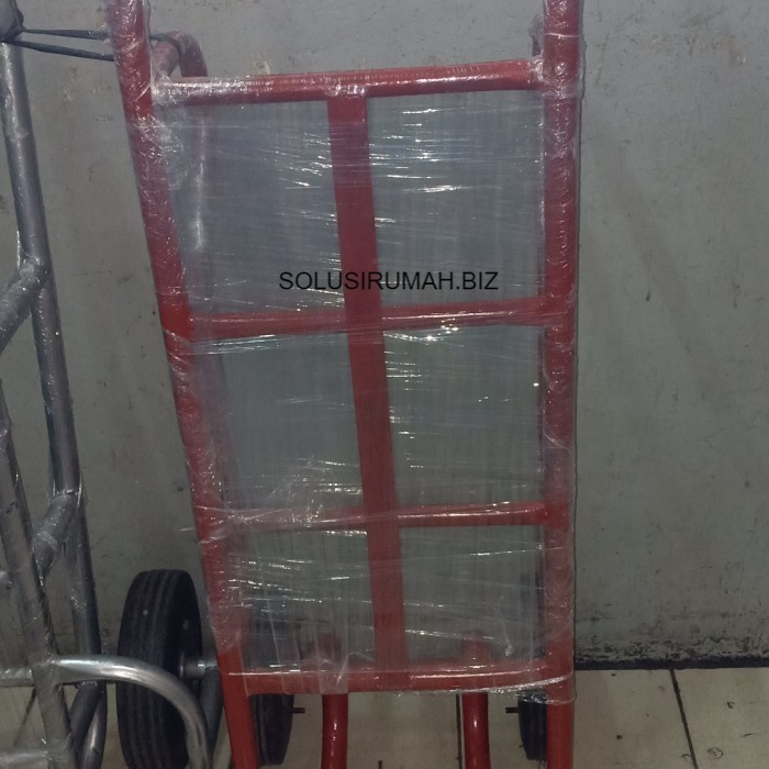 Troly Barang 500kg troli angkut barang trolley roda 220mm tebal 65mm