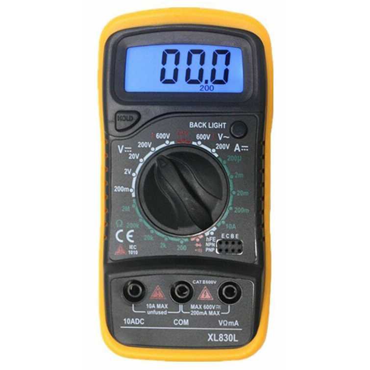 Mini Digital Multimeter AC DC Voltage Tester multitester digital multi tester multi meter