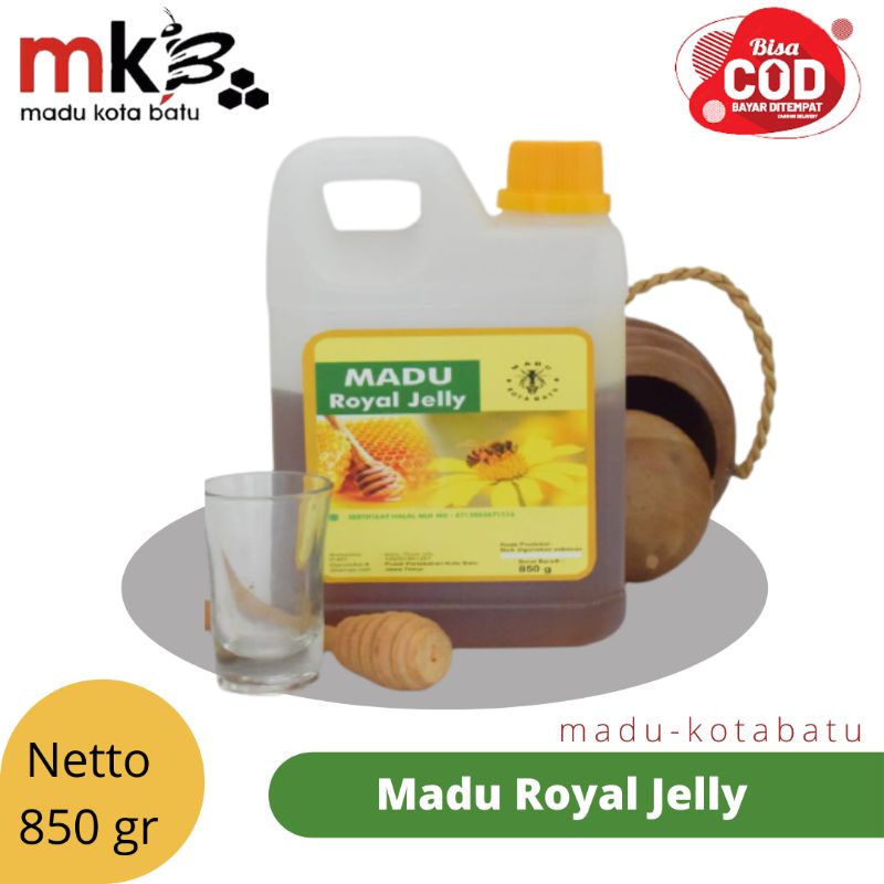 

Madu Kota Batu | Madu Asli Murni Madu Royal Jelly 850 gram