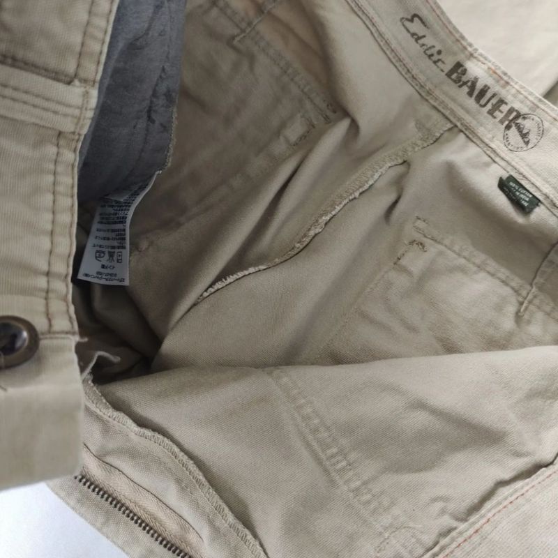 EDDIE BAUER beige cargo pant