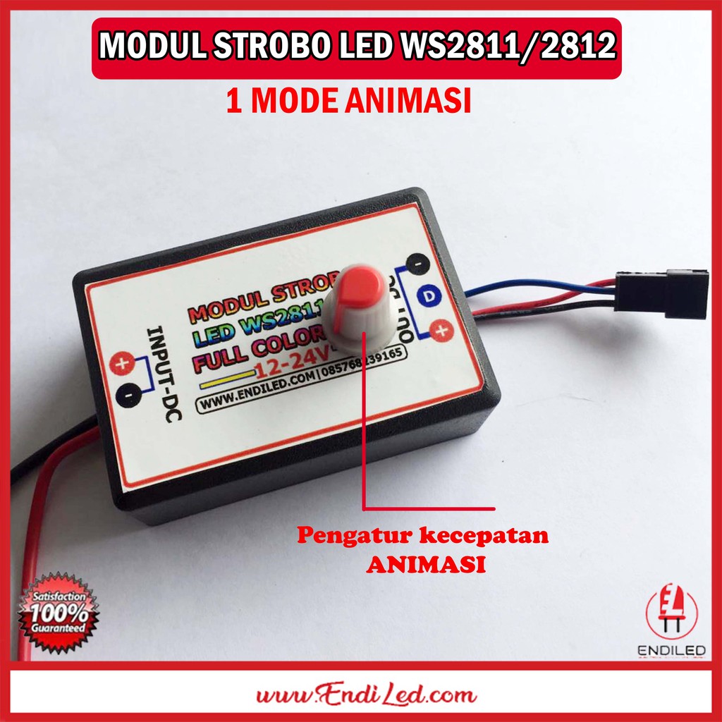 Modul strobo led ws2811 2812 v1