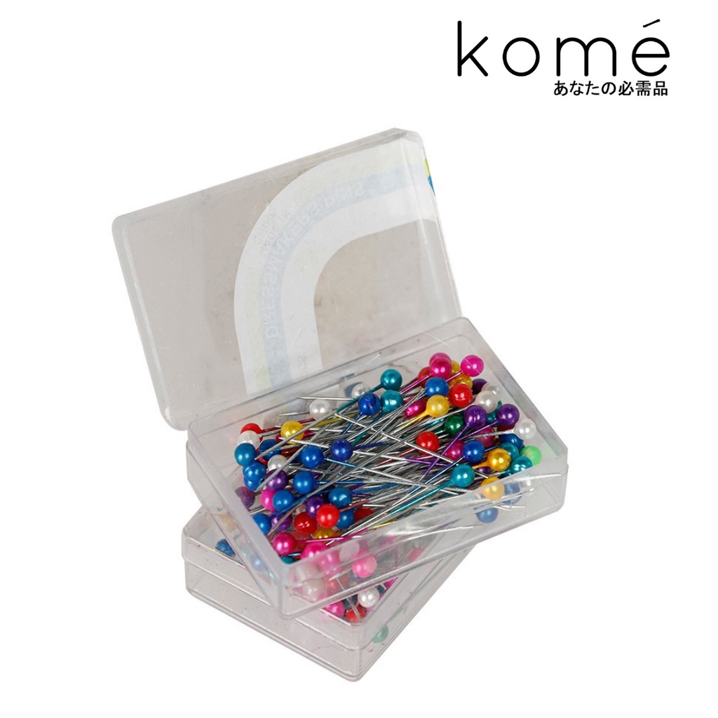 ISI 50 JARUM PENTUL BESAR JARUM PENTUL HIJAB JILBAB PAKAIAN AKSESORIS