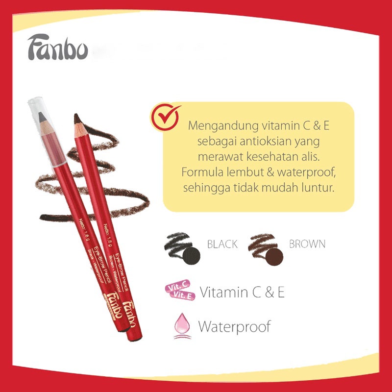 Fanbo Fantastic Eyebrow - Pensil Alis