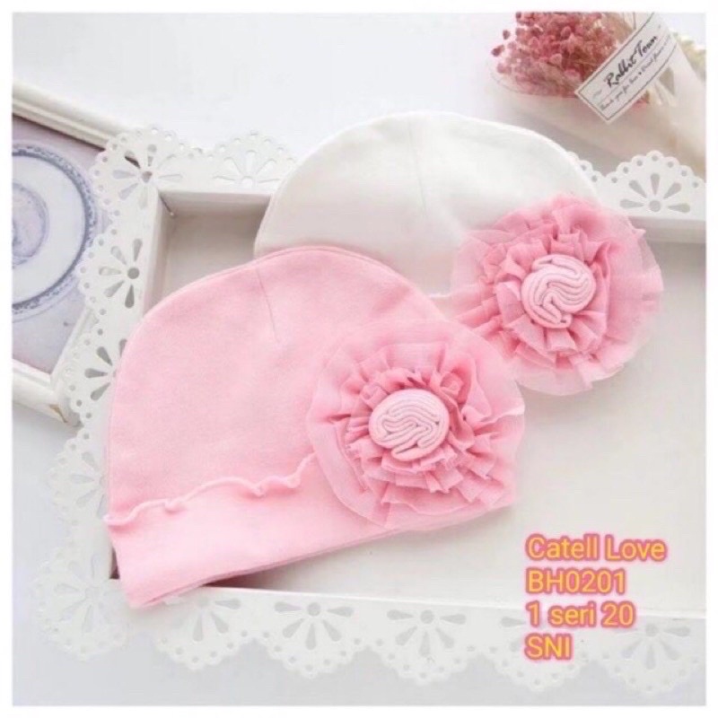 Catell Love - Just to You TOPI Kupluk Karakter Bayi