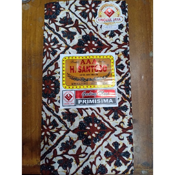 Kain batik unggul jaya h santoso AAA Gading Mas 611