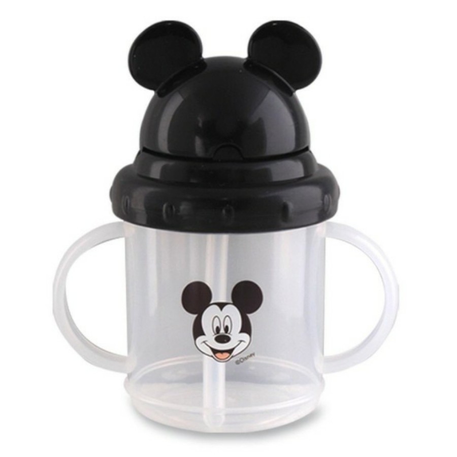 Lusty Bunny Disney DRINKING CUP 210ml FLIP TOP STRAW DMM 3014