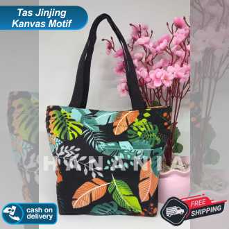 TAS JINJING WANITA - HANDBAG - TAS MUKENA - TAS KANVAS