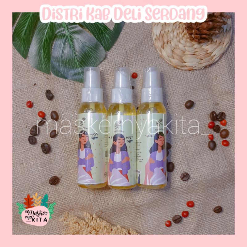 [DIST DELI SERDANG] BPOM FACEMIST SAFFRON BY MUTBER