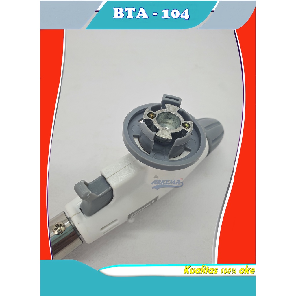 KEPALA LAS TORCH BTA-104 | GAS TABUNG KECIL | KEPALA HI COOK KEMPING | ALAT BAKAR MAKANAN / DAGING