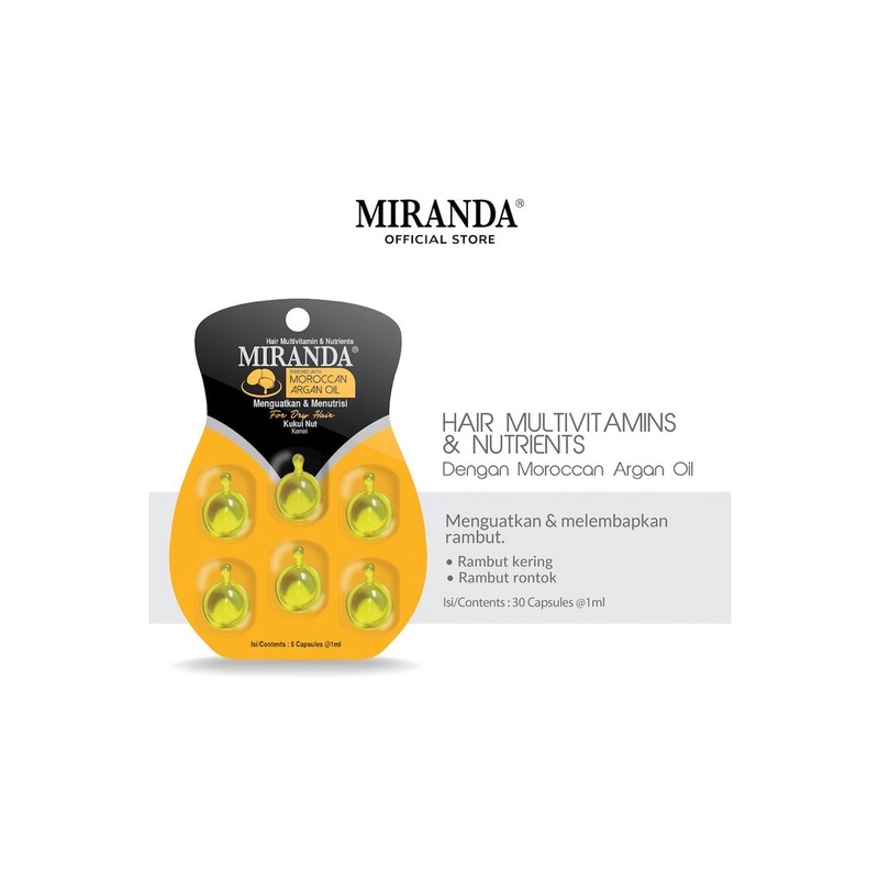 Miranda Hair Multivitamin &amp; Nutrients